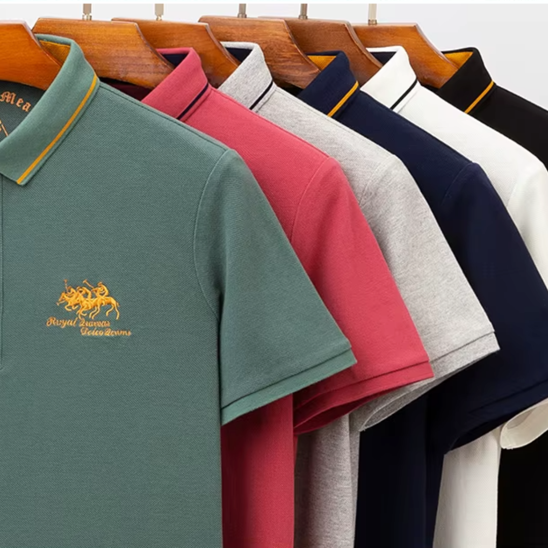 Diego™ Polo Clásico - Gris