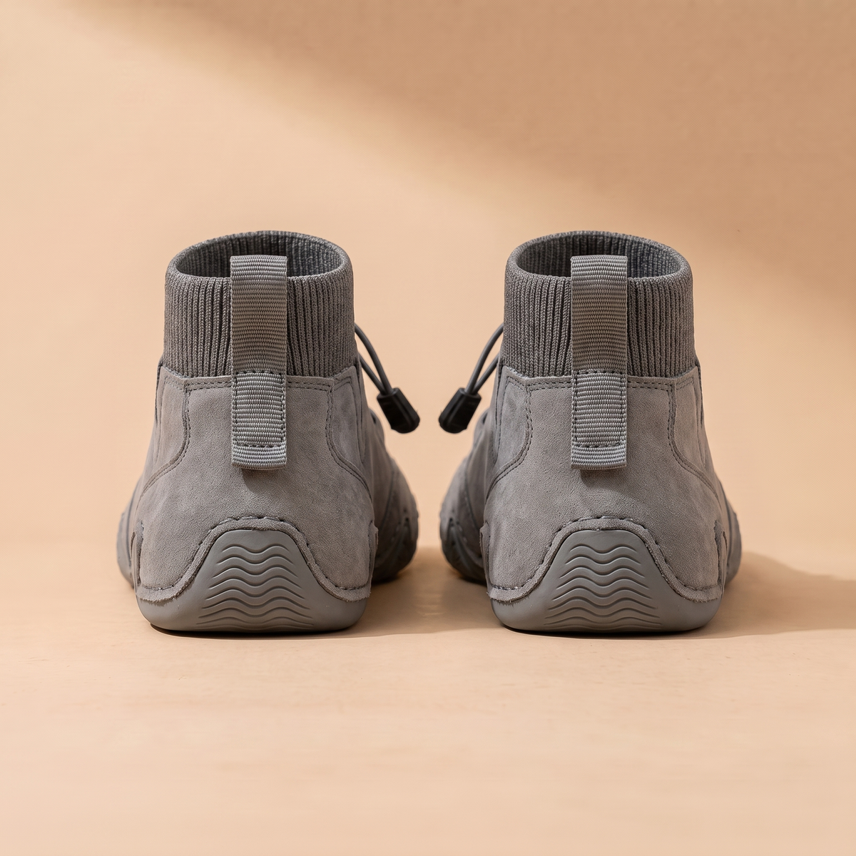 Darío™ Botines de Cuero - Gris