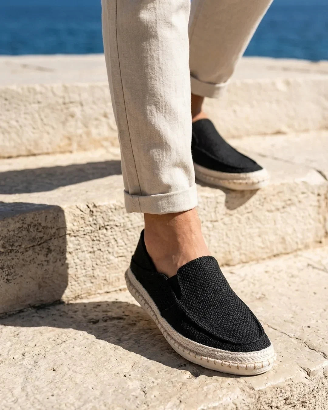 Renzo | Espadrilles d’Été Confortables pour Homme