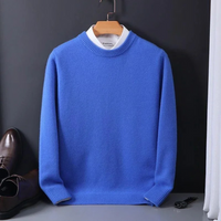 Emilio™ Jersey de Cachemira - Celeste