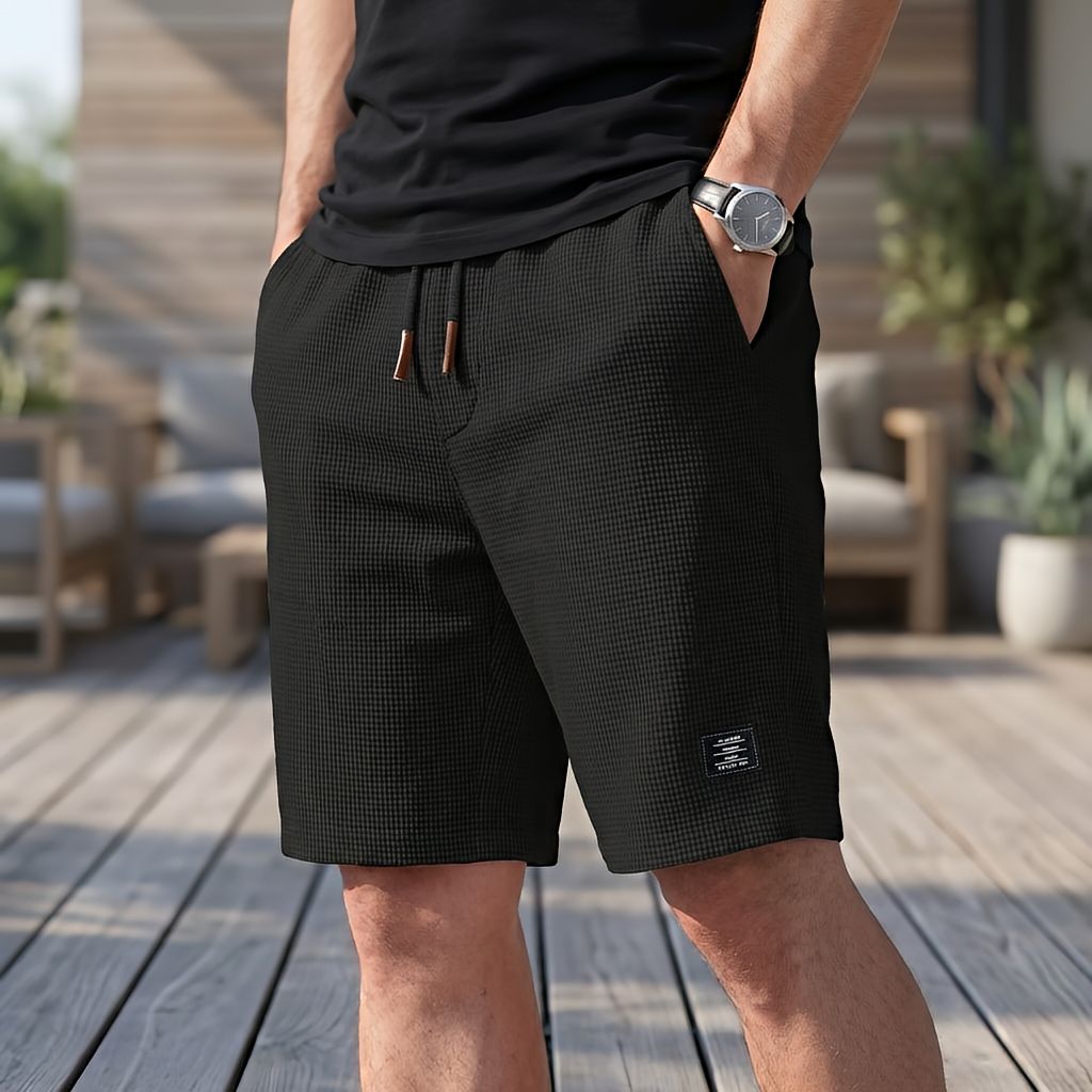 Tomás™ | Short Negro de Verano