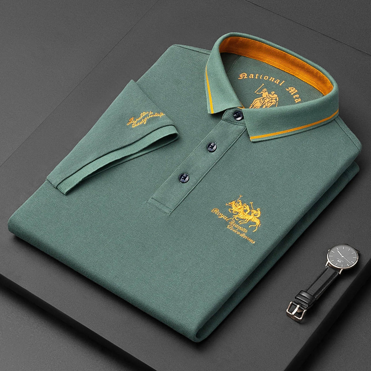 Diego™ Polo Clásico - Azul