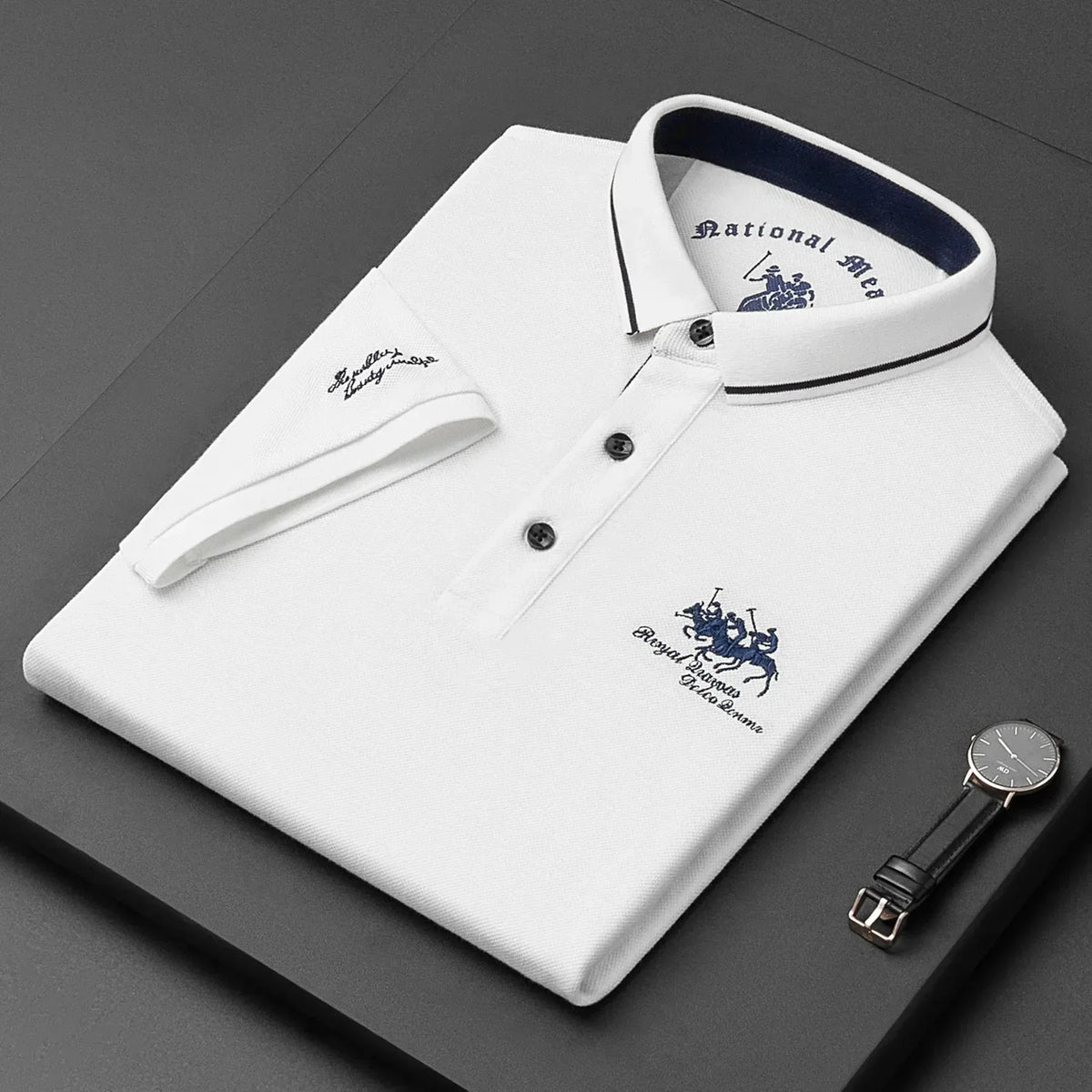 Diego™ Polo Clásico - Azul