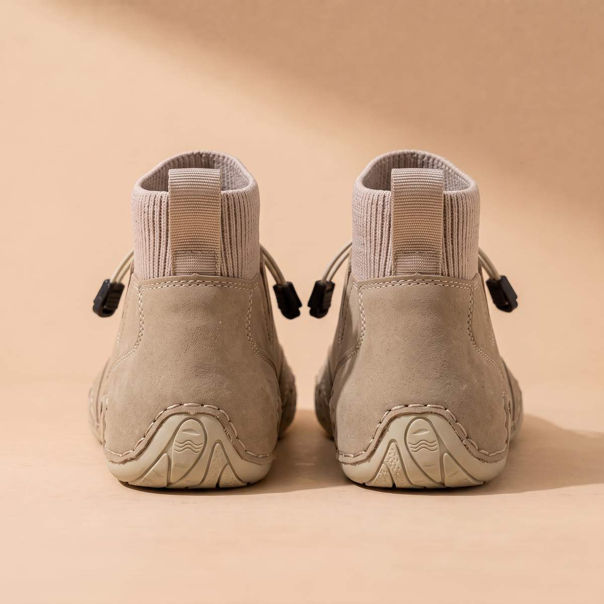 Darío™ Botines de Cuero - Arena