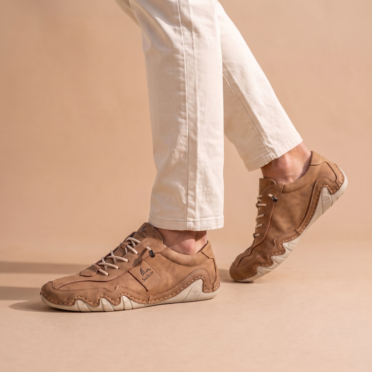 Emilio™ Zapatillas Para Cualquier Ocasión - Caqui