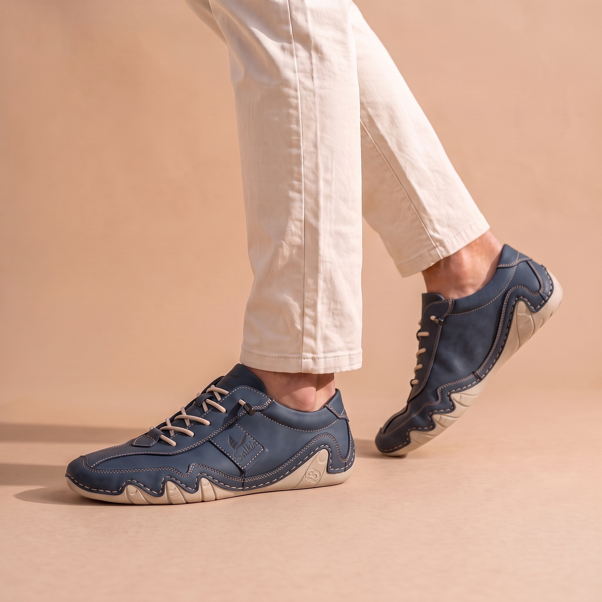 Emilio™ Zapatillas Para Cualquier Ocasión - Azul Marino
