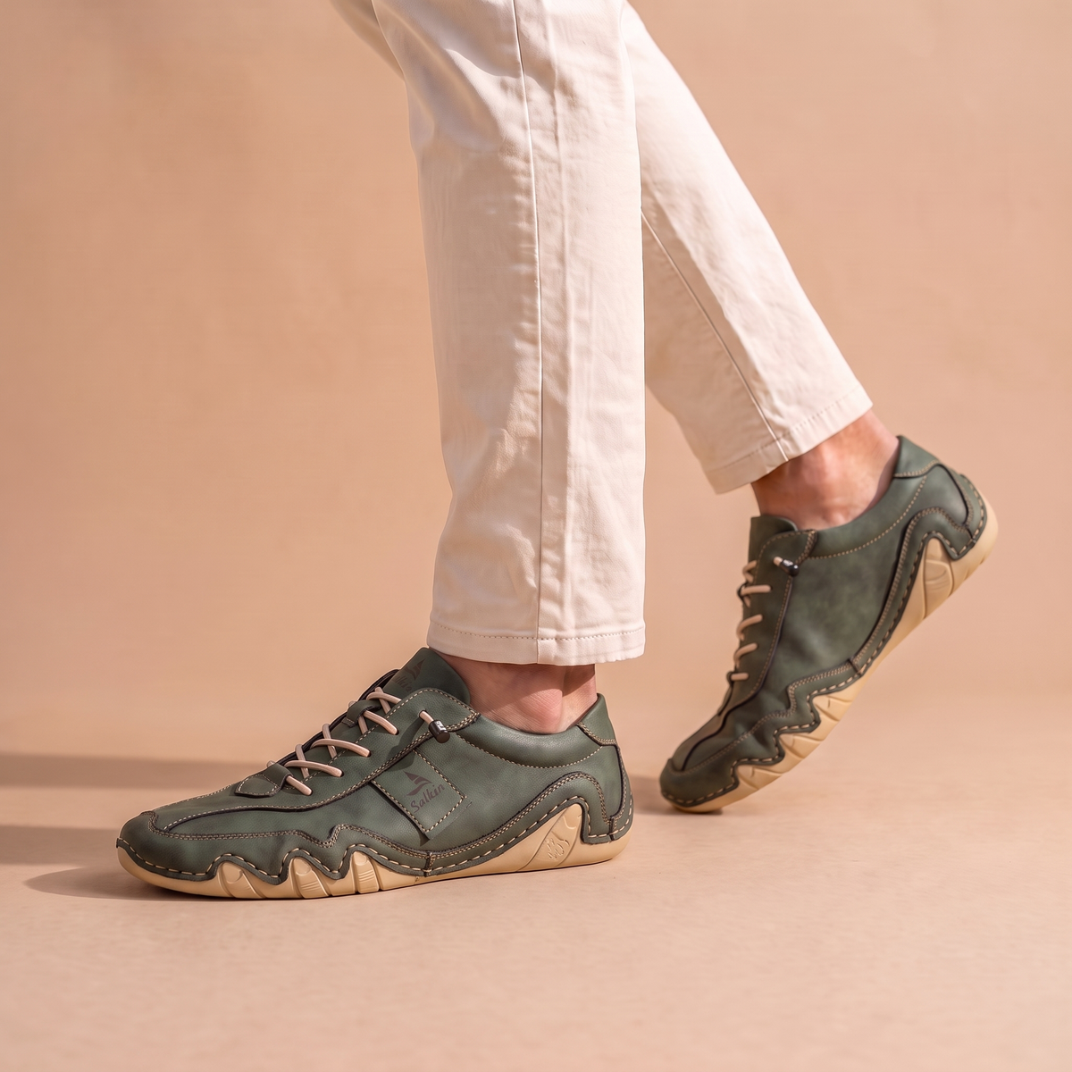 Emilio™ Zapatillas Para Cualquier Ocasión - Verde Militar