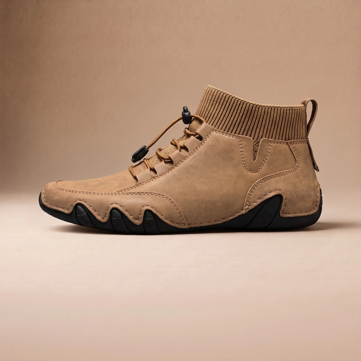 Darío™ Botines de Cuero - Camel
