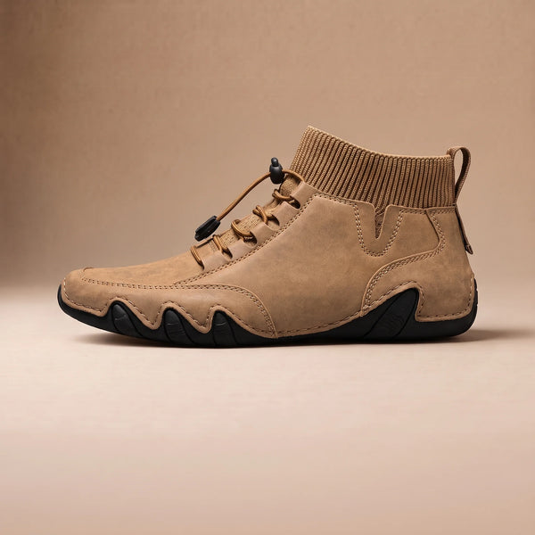 Darío™ Botines de Cuero - Camel