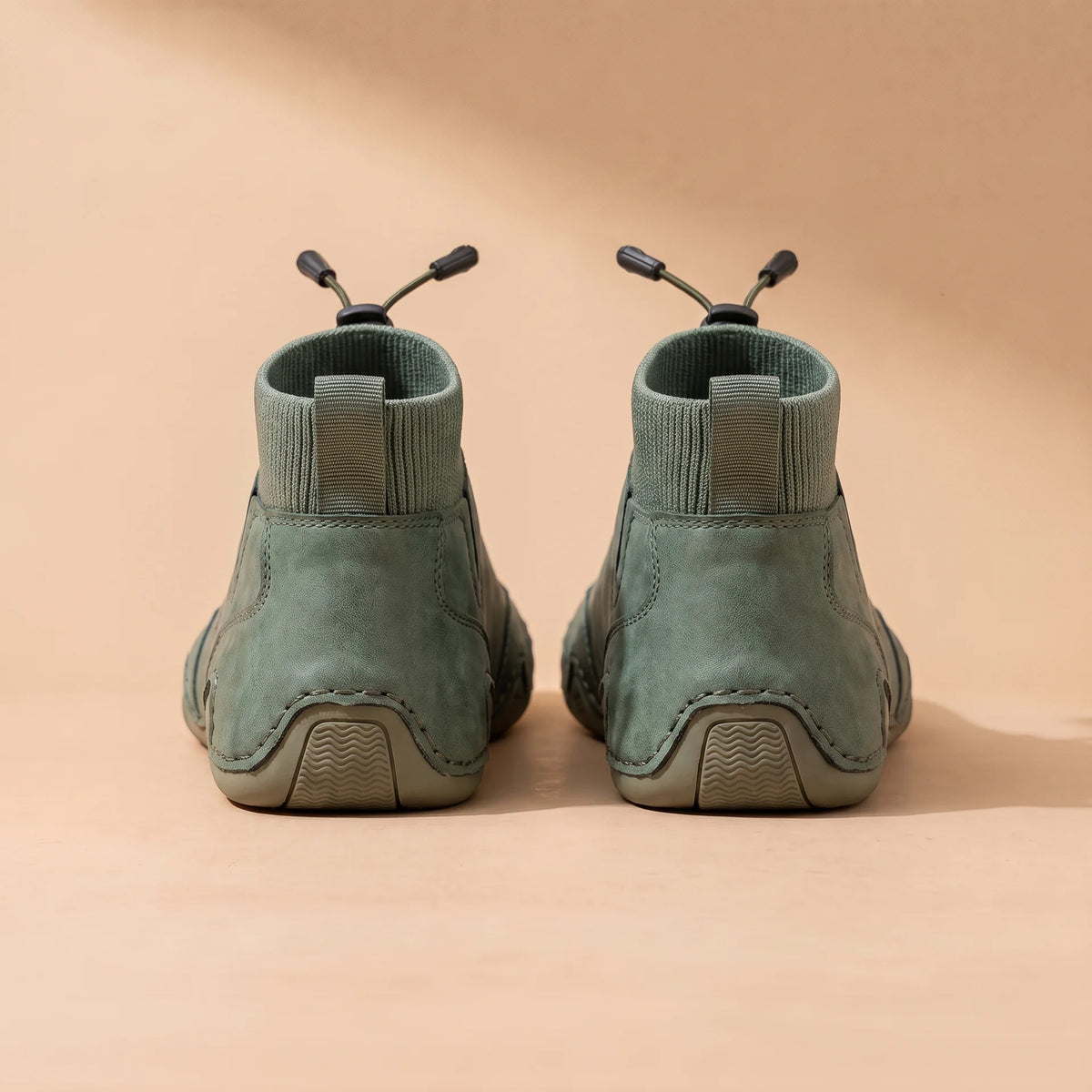 Darío™ Botines de Cuero - Verde