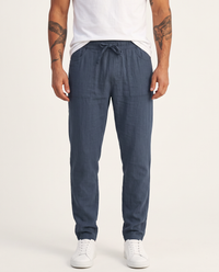 Hugo™ Pantalón de Lino - Azul Oscuro