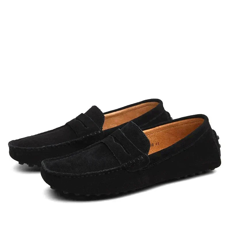 Álvaro™ Mocasines Clásicos - Negro