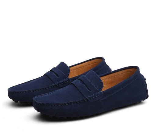 Álvaro™ Mocasines Clásicos - Azul Marino