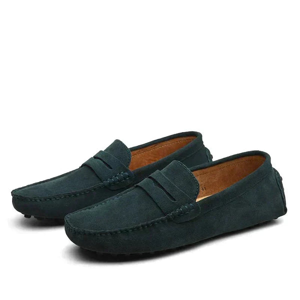 Álvaro™ Mocasines Clásicos - Verde Fuerte