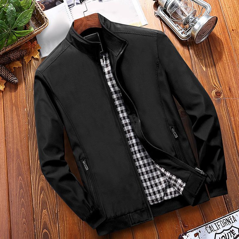 Bruno™ Chaqueta Cuello Alto - Negro